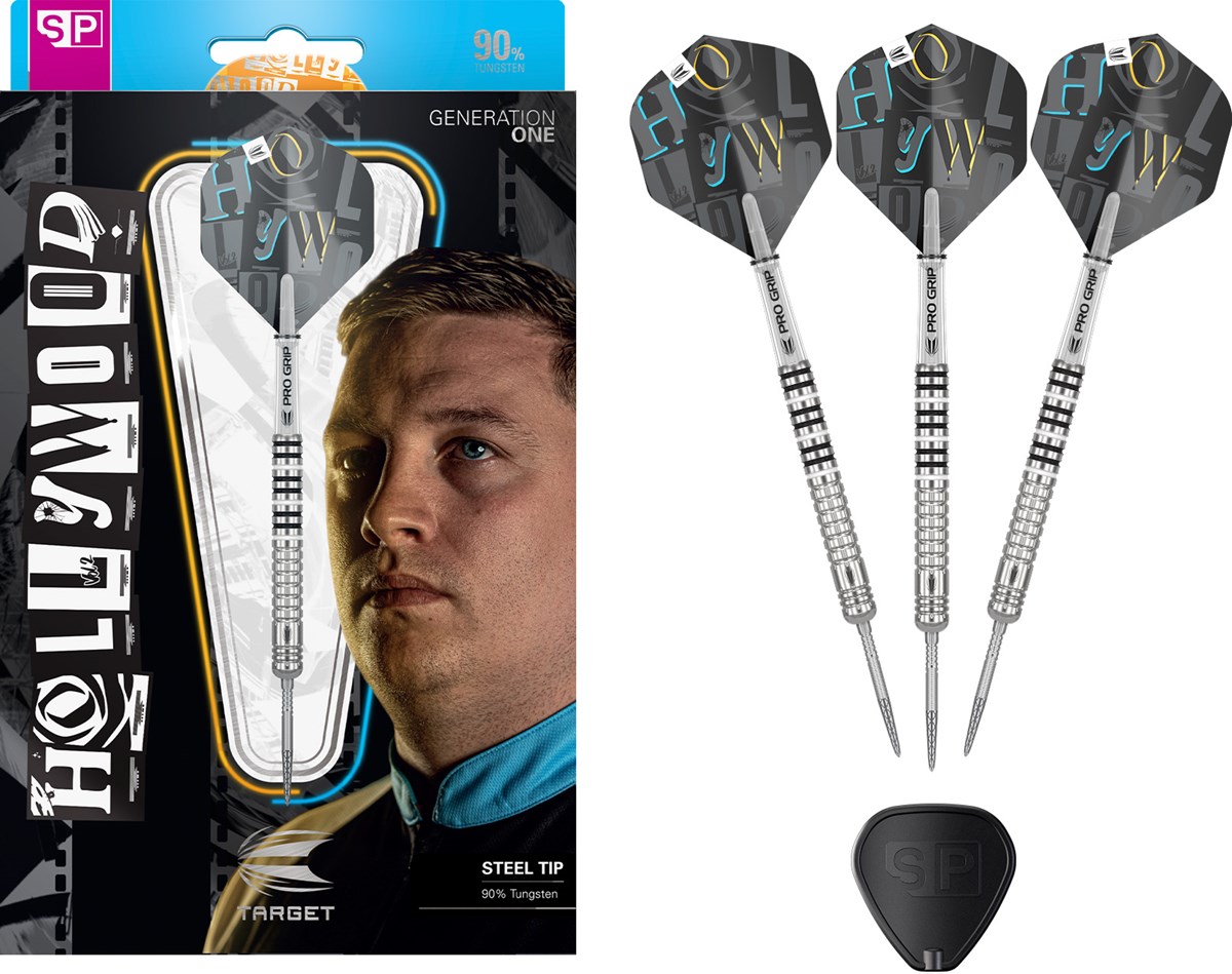 Target Darts Chris Dobey 90% SP Steel Tip Darts 23 grams Target Darts Chris Dobey 90% SP Steel Tip Darts 23 grams